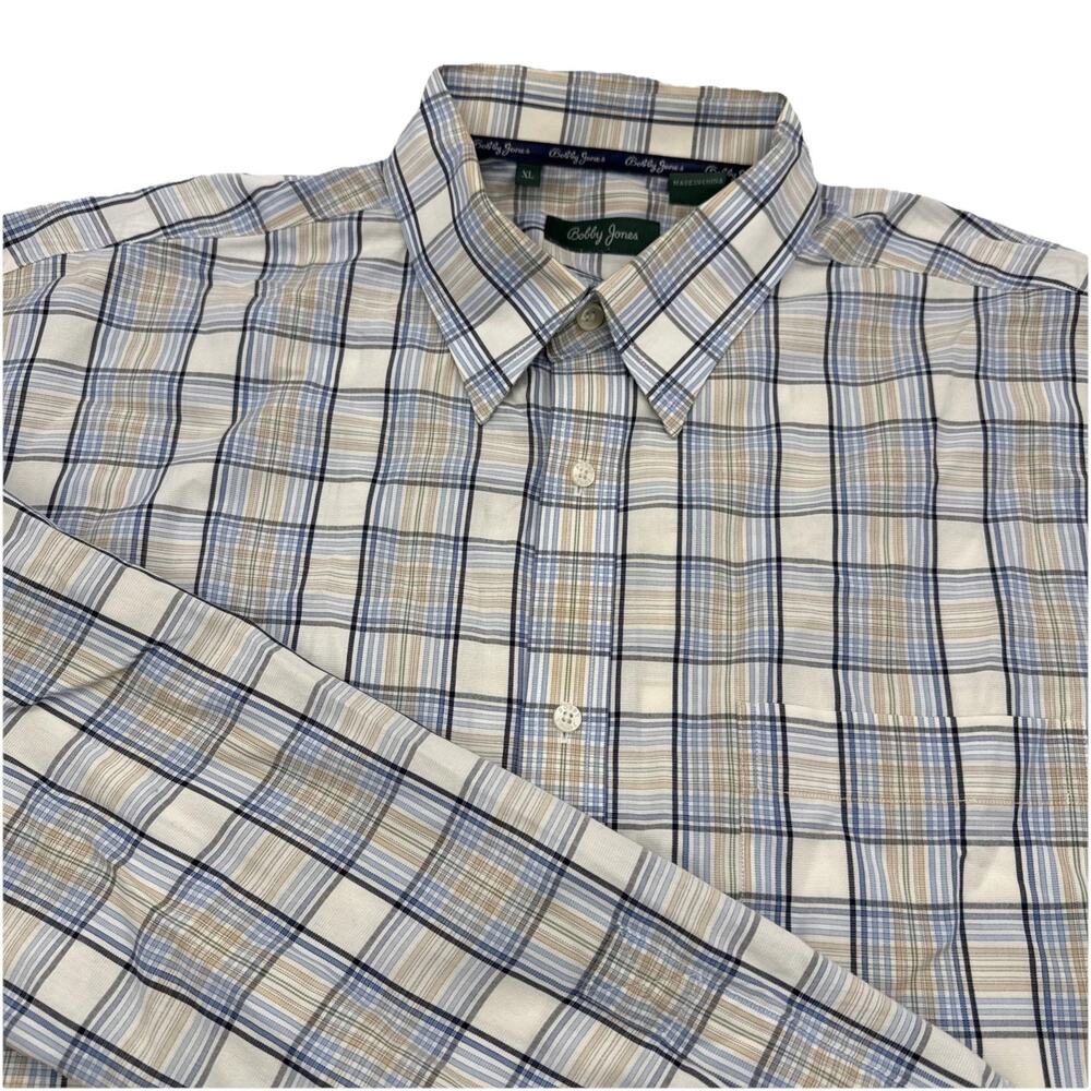 Bobby Jones Button Up‎ Dress Shirt Men's XL Long Sleeve